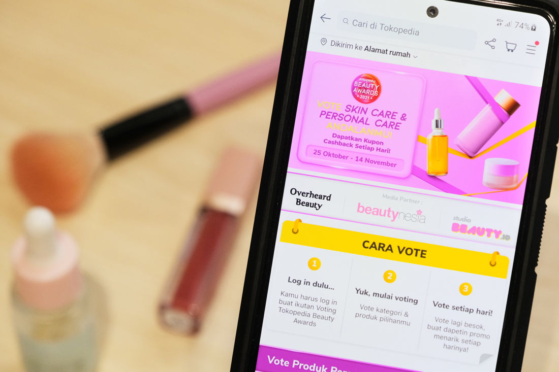 Produk Kecantikan Favorit Di Tokopedia Di Awal 2022