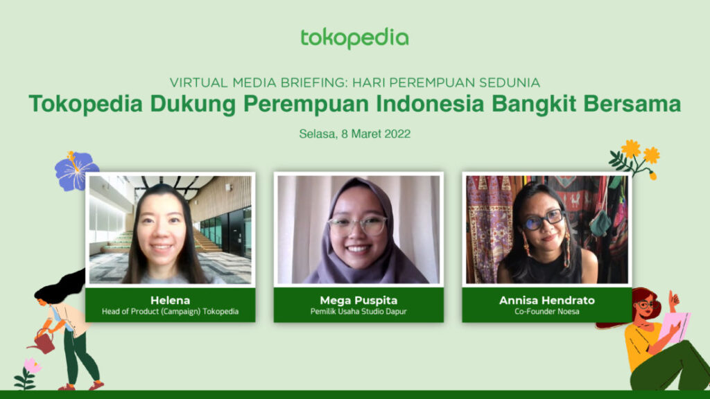 Tokopedia Dukung Perempuan Indonesia Bangkit Bersama