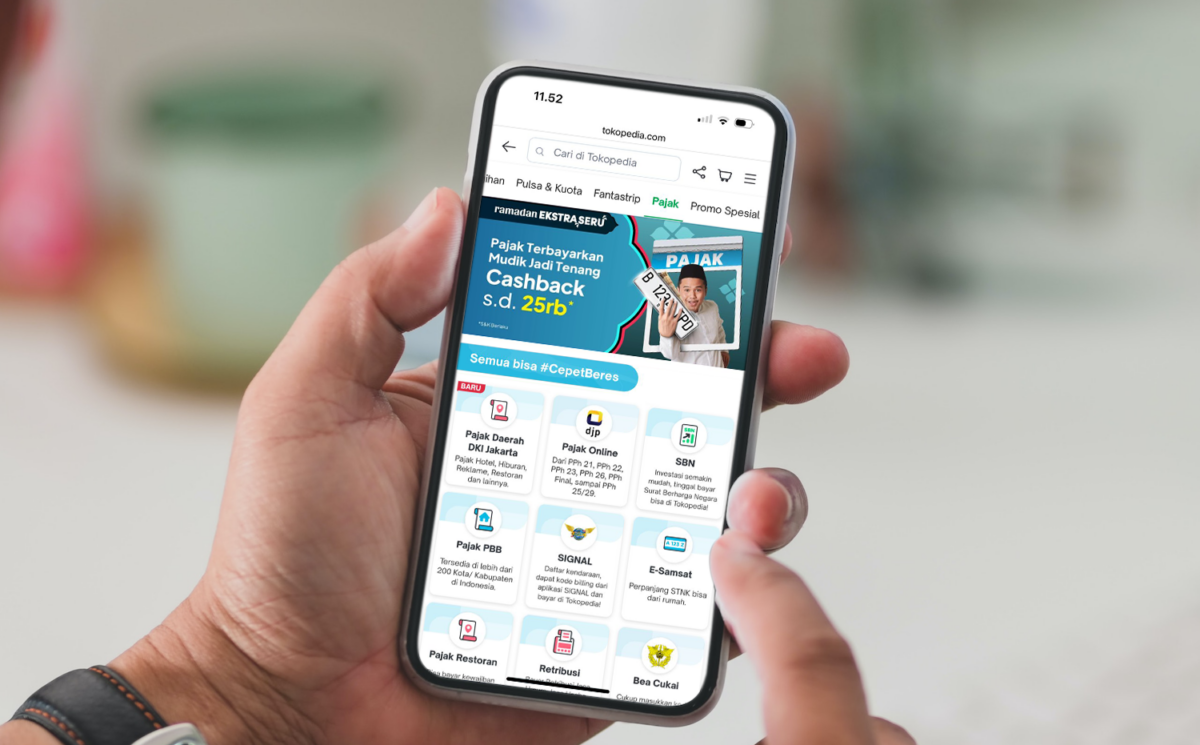 Bayar Pajak Makin Mudah Pakai Fitur Pajak Online Dari Tokopedia