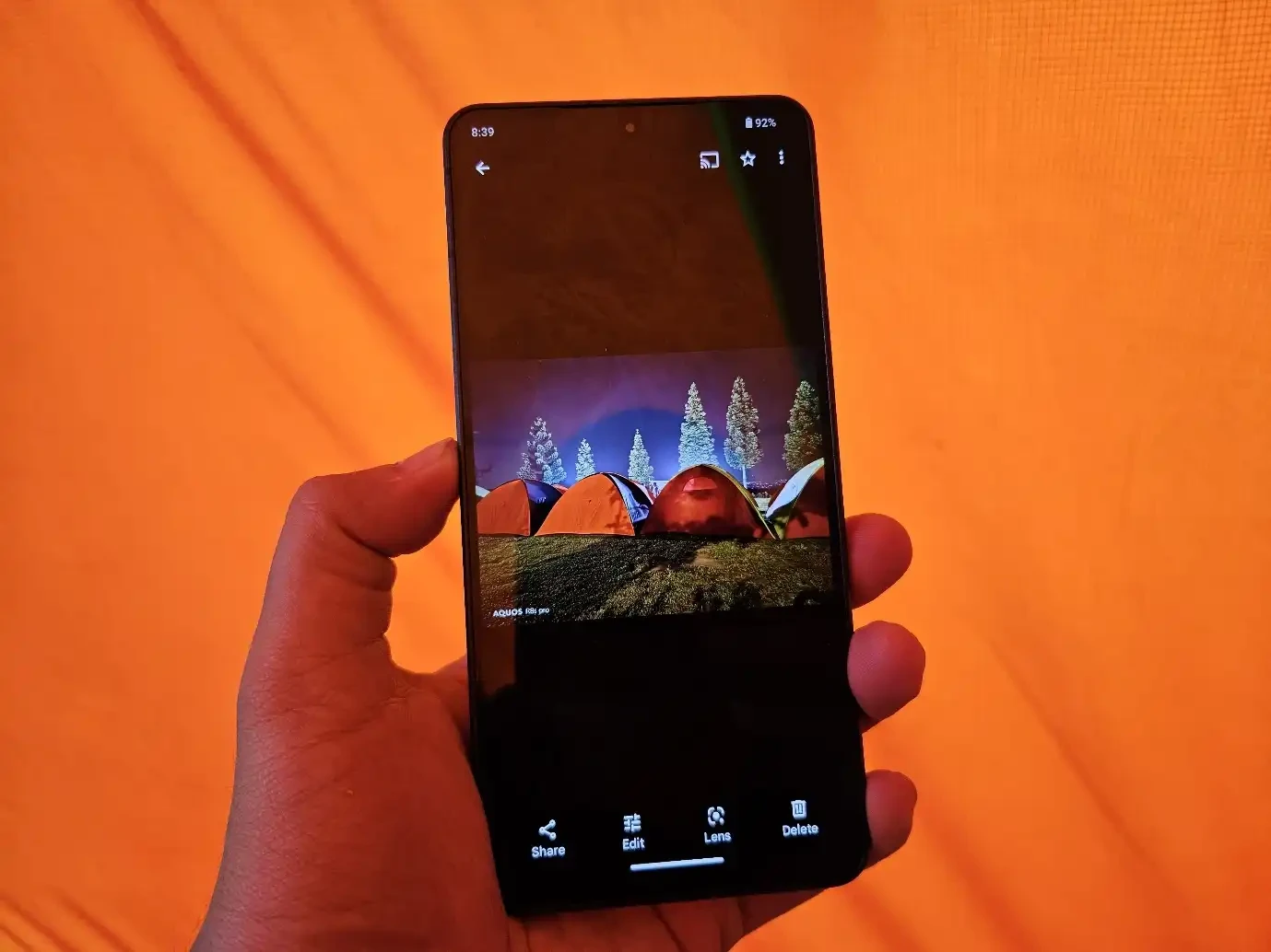 Kamera Sharp Aquos 
