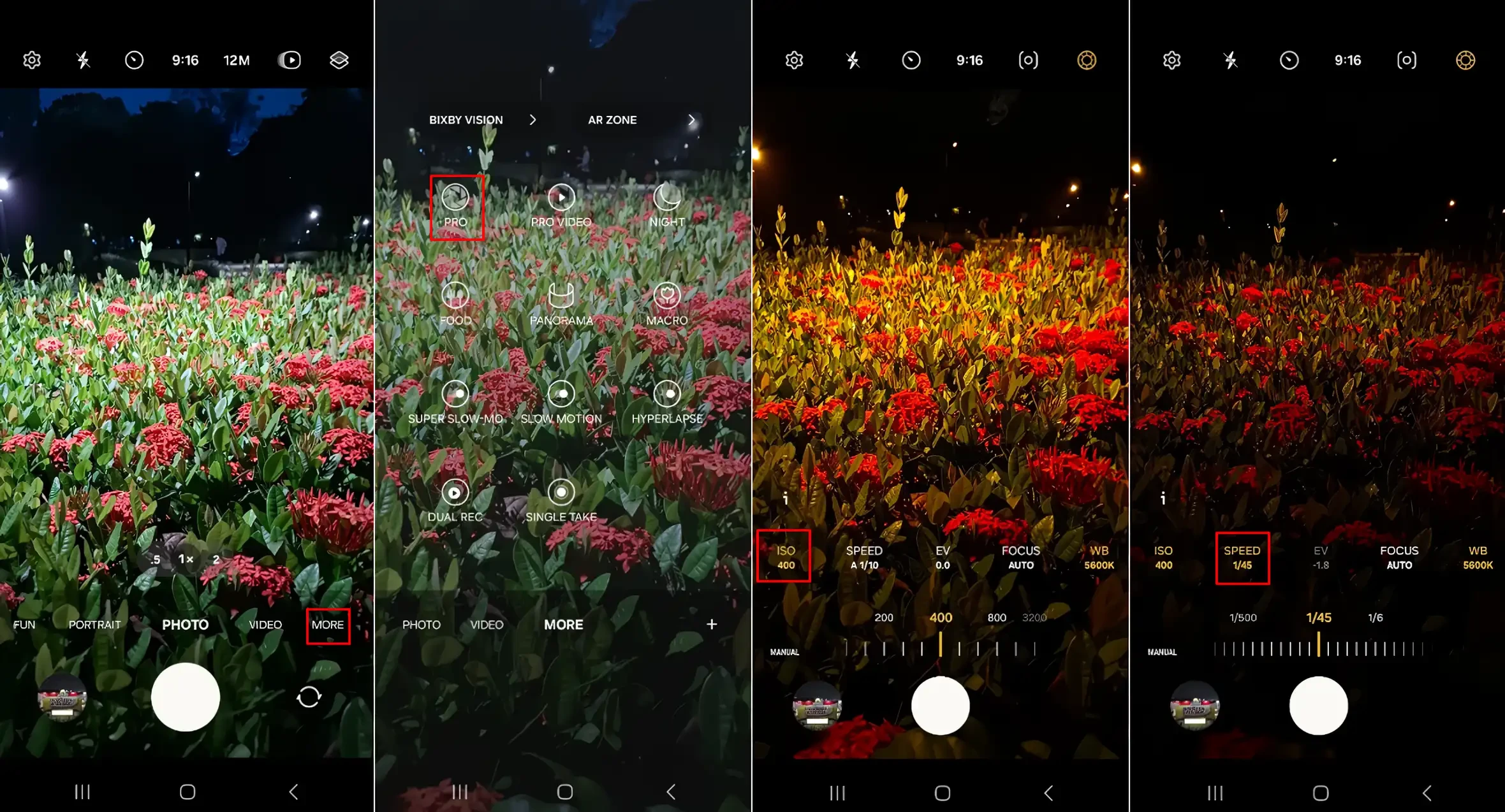 Mode Pro Di Galaxy A35 5G 