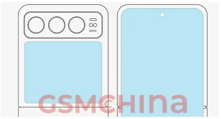 Bocoran Desain Xiaomi Mix Flip 