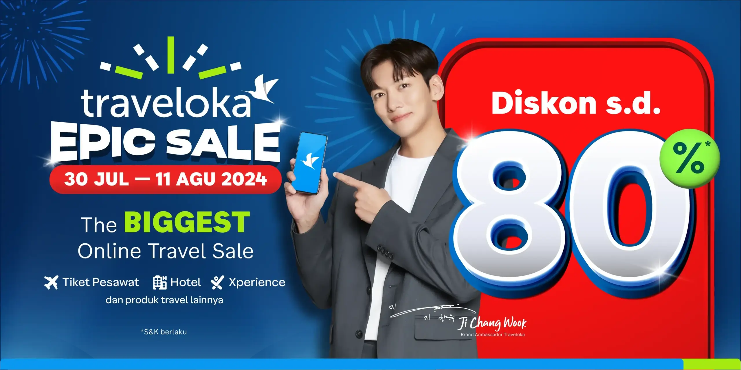 Ji Chang Wook Ambassador Traveloka 