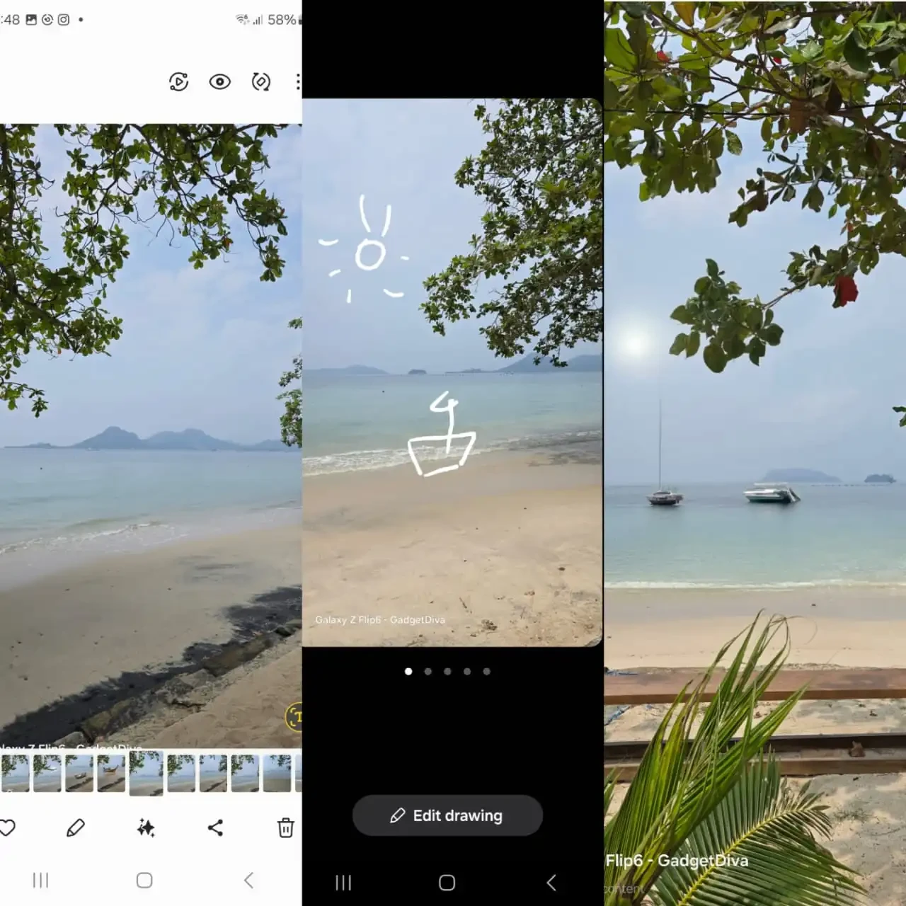 3 Cara Pakai Fitur Sketch To Image Di Galaxy Z Flip 6