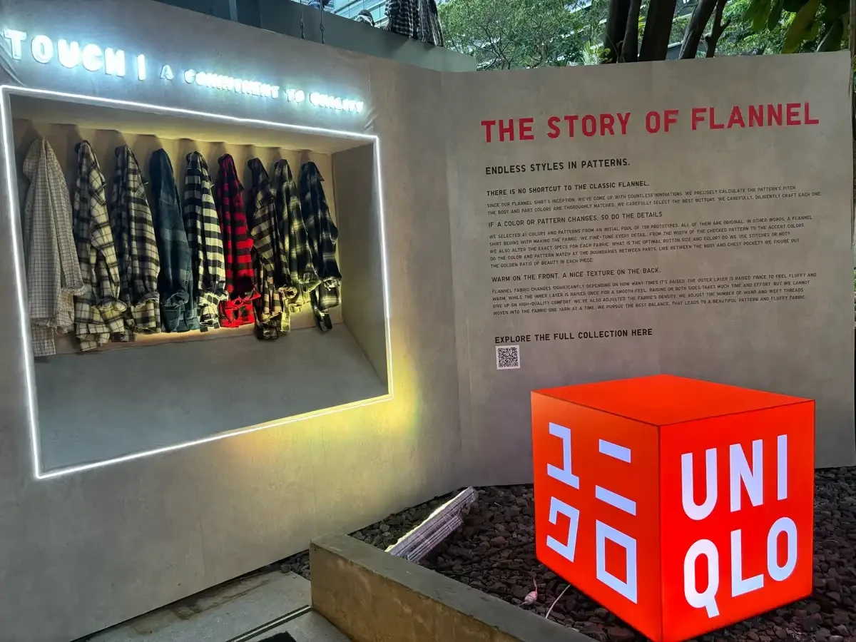 Flannel Uniqlo Fall/Winter 2024