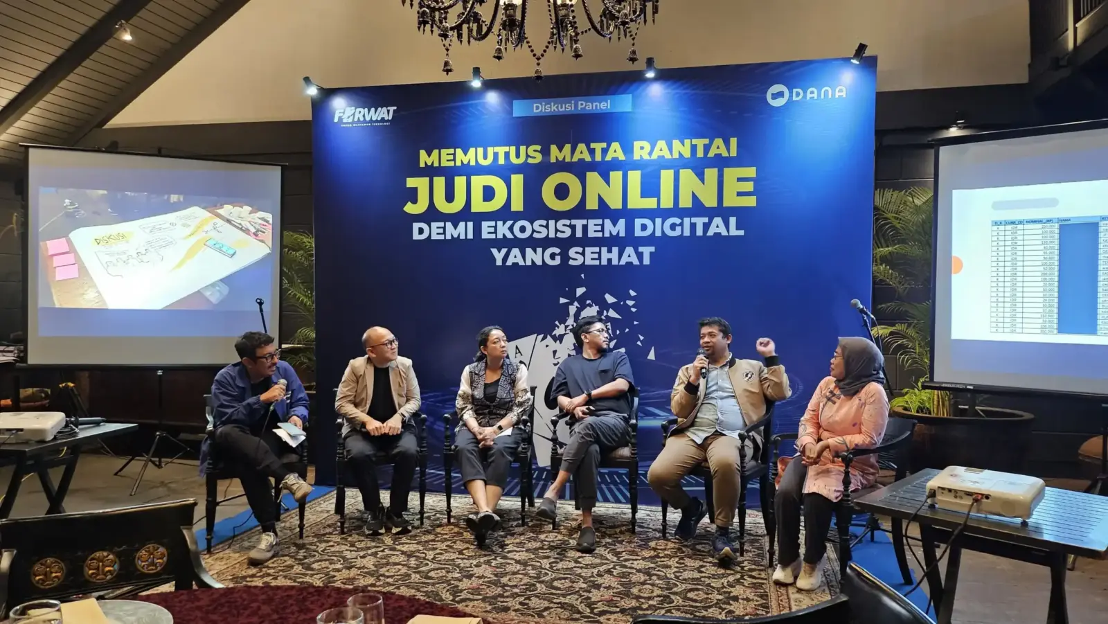 Talkshow Forwat &Quot;Memutus Mata Rantai Judi Online Demi Ekosistem Digital Yang Sehat&Quot;