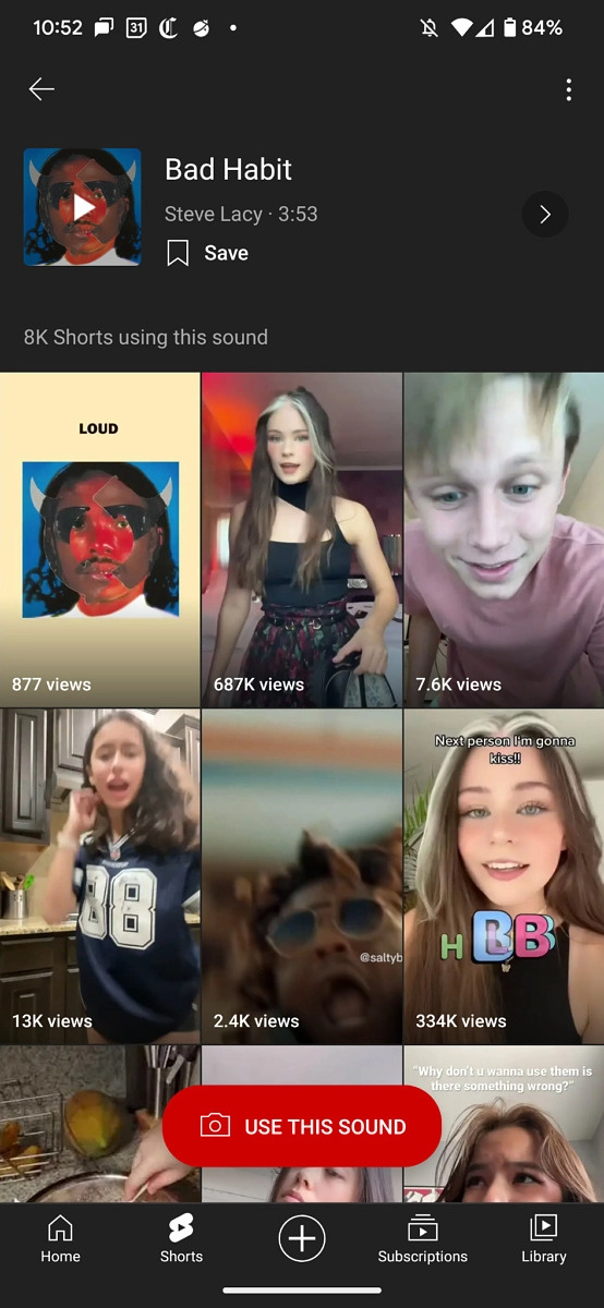Youtube Shorts