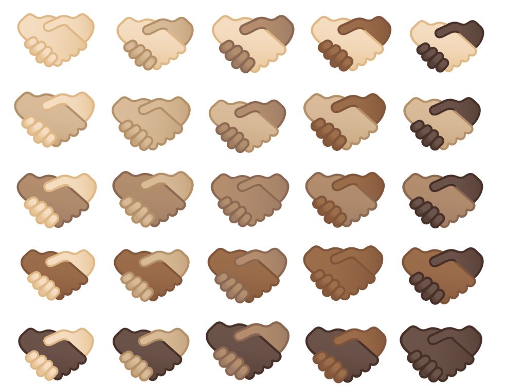 Emoji Jabat Tangan Ini Akan Hadir Dalam Berbagai Warna Kulit