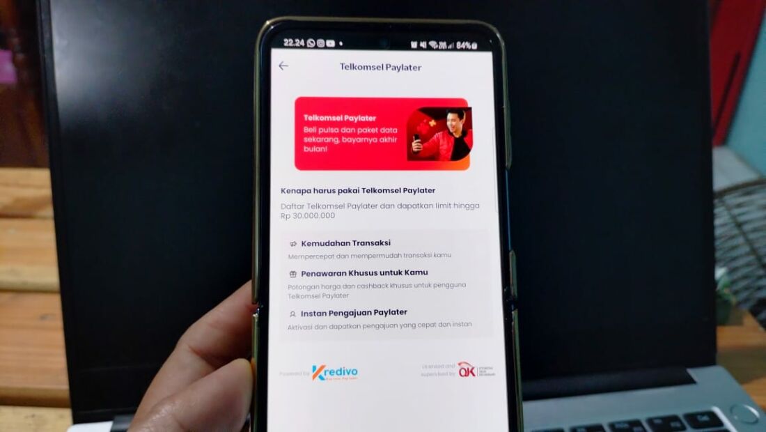 Telkomsel Paylater Gandeng Kredivo