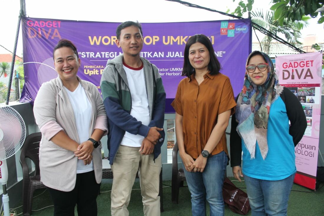 Gadgetdiva Gelar Workshop Strategi Melejitkan Jualan Online Untuk Umkm