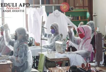 Anne Avantie Jahit Apd Gratis Buat Petugas Medis Virus Corona