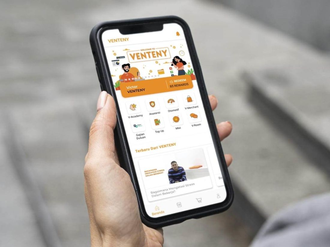 Vententy Luncurkan Aplikasi Untuk Ios