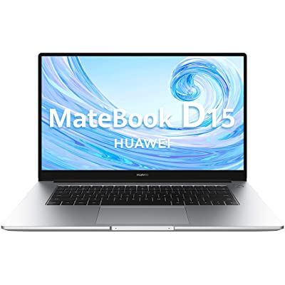 Huawei Matebook D15 - Ordenador Port&aacute;til De 15.6'' Fullhd (Amd Ryzen 5 3500U Multi-Screen Collaboration 8Gb Ram 256Gb Ssd. Windows 10 Home) Mystic Silver Teclado Qwerty Espa&ntilde;ol