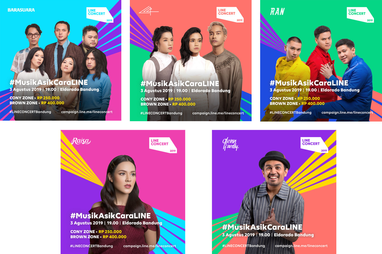 Line Concert 2019 Sapa Kota Bandung 3 Agustus 2019