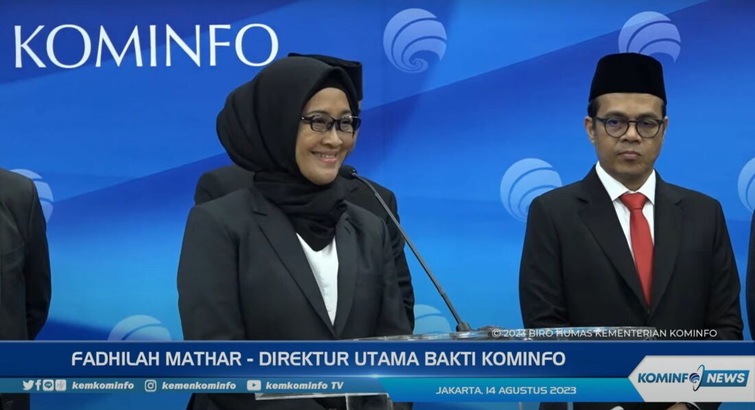Sah! Fadhilah Mathar Didapuk Jadi Dirut Bakti Kominfo