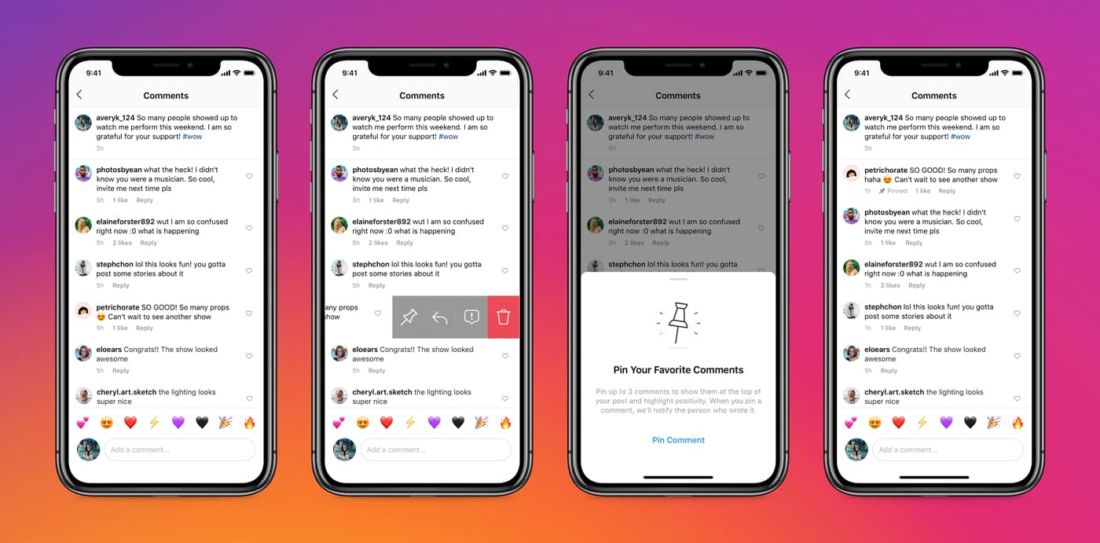Fitur Pin Comment Instagram