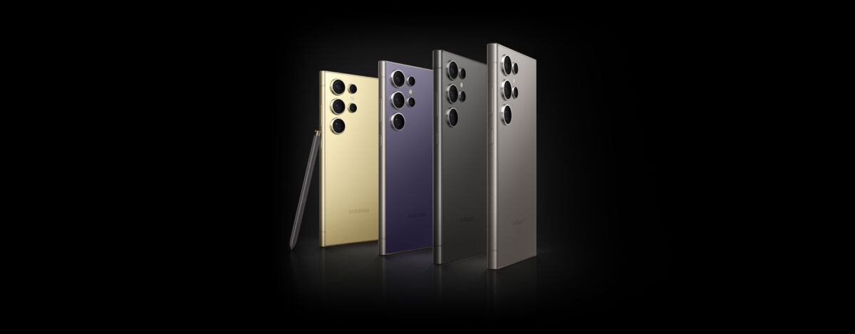 Galaxy S24 Ultra Dibalut Material Titanium