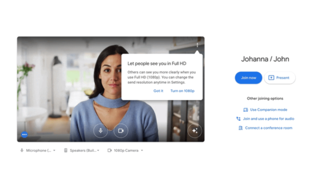 Google Meet Hadirkan Dukungan Resolusi 1080P Tapi Tidak Untuk Semua Pengguna