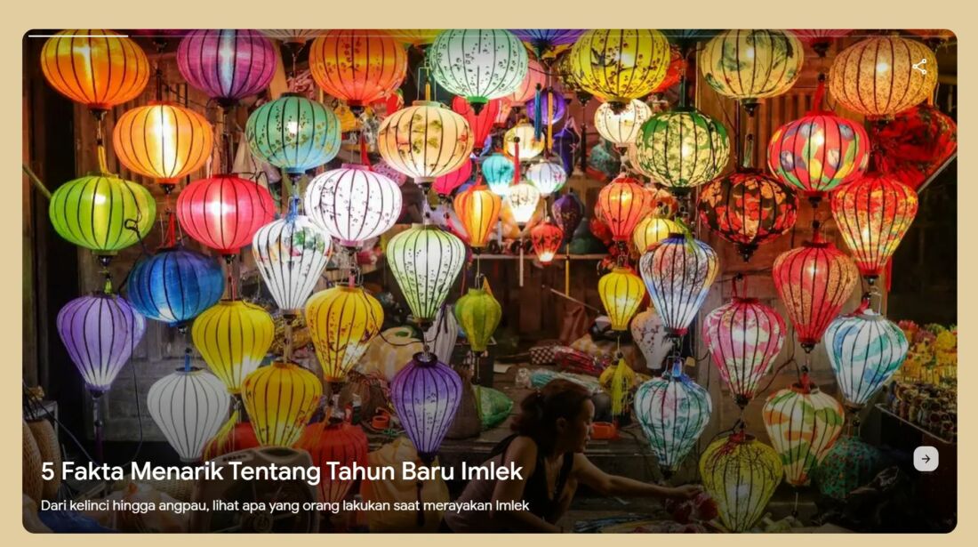 Dari Barongsai Sampai Angpao Duduki Google Trends Masuki Imlek