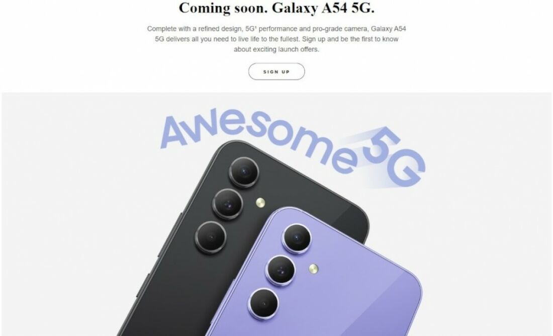 Galaxy A54 5G
