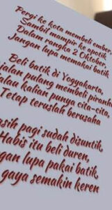 Hari Batik Nasional 2