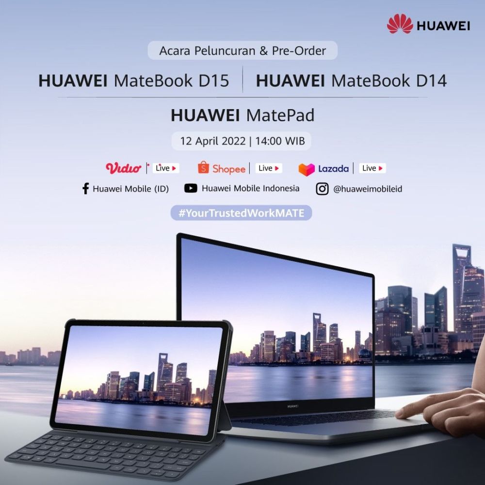 Huawei Matebook D14 Dan D15