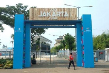 Di Sirkuit Jakarta E-Prix Ancol