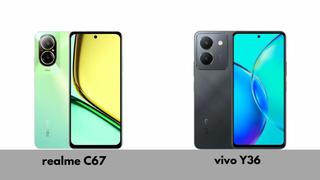 Realme C67 V Vivo Y36