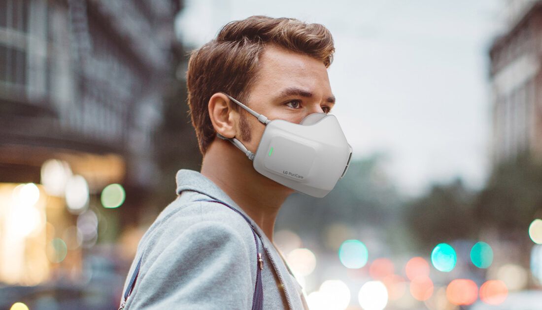 Lg Resmi Umumkan Masker Air Purifer Yang Bisa Dicharge