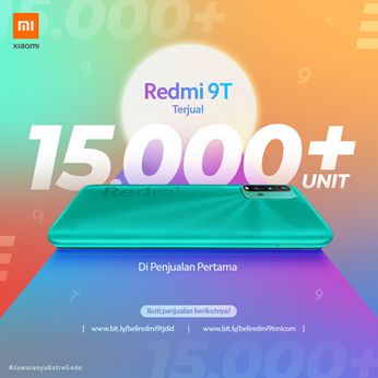 Xiaomi Umumkan Kepopuleran Redmi 9T Saat Penjualan Perdana