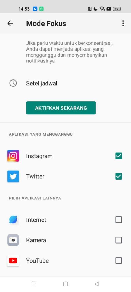 Digital Wellbeing Oppo Reno7 5G