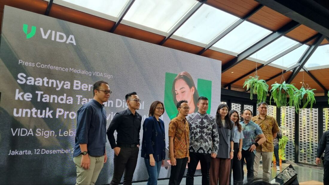 Vida Sign Resmi Meluncur Jadi Solusi Tanda Tangan Digital