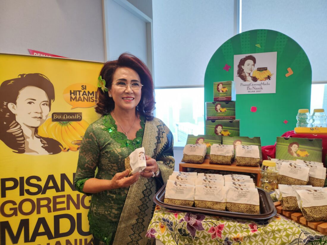 Bu Nanik Akui Tokopedia Kontribusi 30 Persen Pendapatan Pisang Goreng Madu