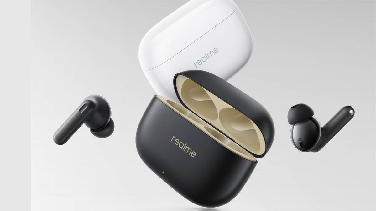 Realme Buds T110 Tawarkan Pemutaran Audio Hingga 38 Jam Tanpa Putus