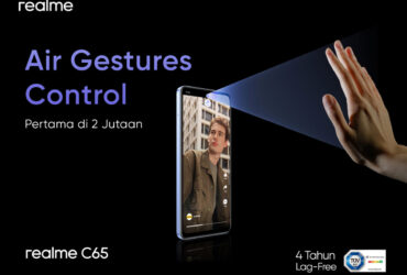 Realme C65 Hadirkan Fitur Air Gestures Pertama Di Segmennya