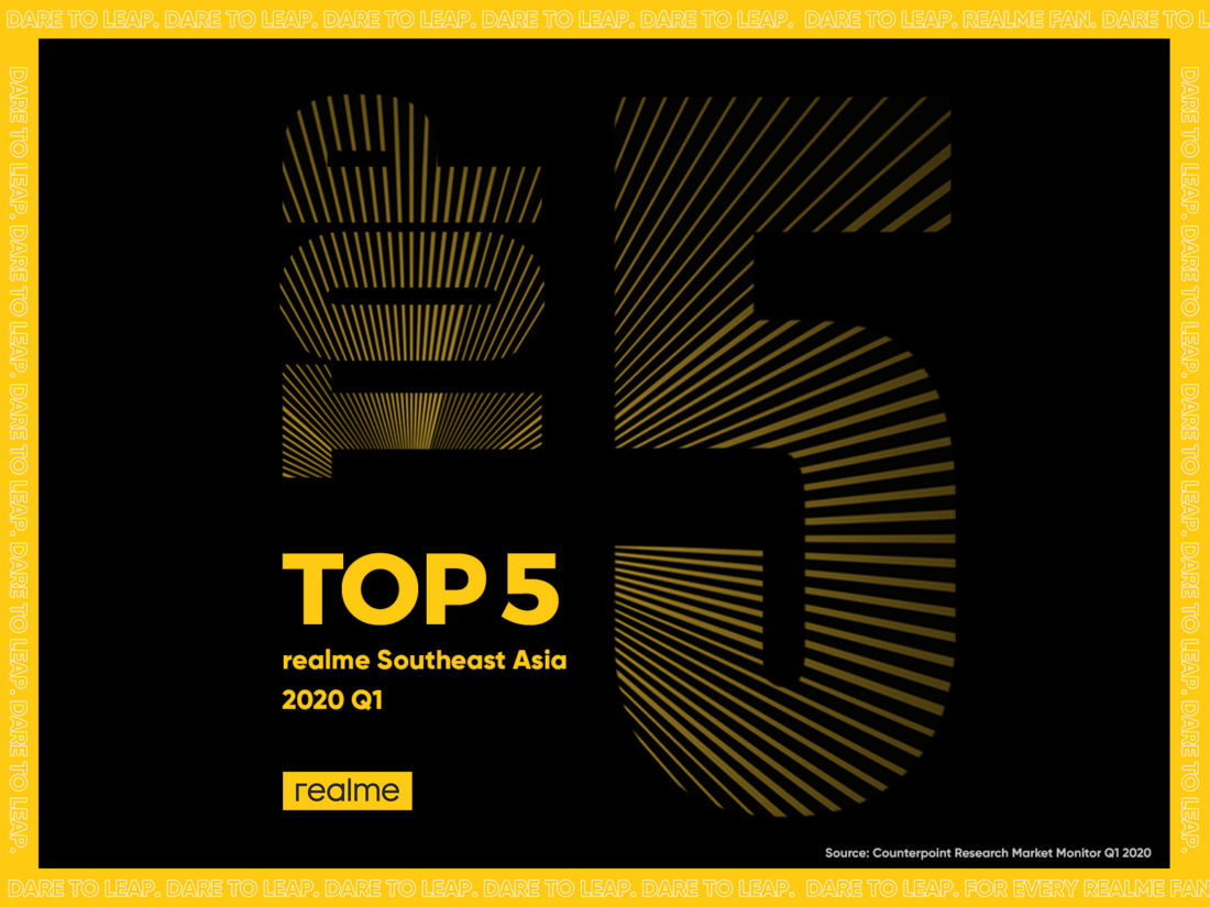 Realme Top 5 Southeast Asia