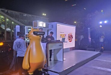 Deposit Disko Ajak Pengunjung Sarinah Karaoke Di Realme Pop Up Store