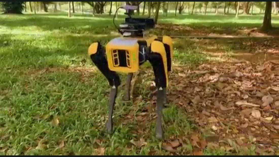 Robot Patroli 'Robodog'