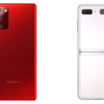 Samsung Note 20 5G Dan Z Flip 5G Tersedia Dalam Warna Putih Dan Merah