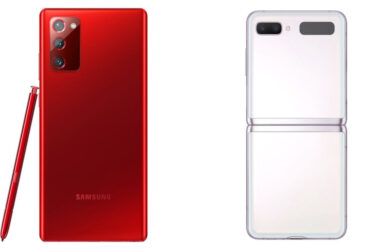 Samsung Note 20 5G Dan Z Flip 5G Tersedia Dalam Warna Putih Dan Merah