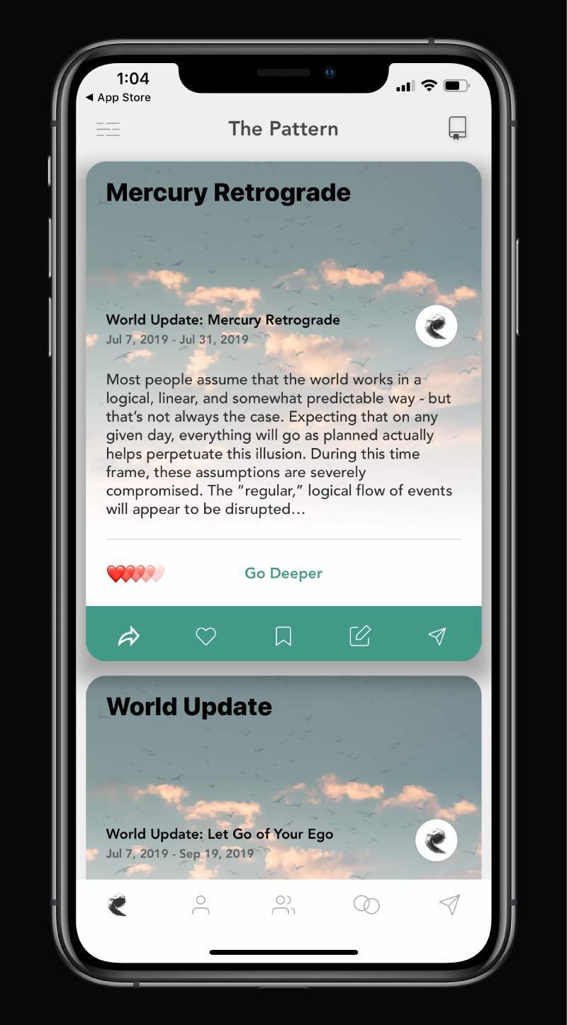 The Pattern - Mysterious Astrology Helper App For Android - Apk ...