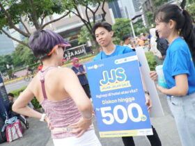 Promo Jalan – Jalan Sale Tiket.com Hadir Di Kawasan Car Free Day Jakarta