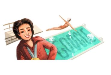 Google Doodle Peringati Kemenangan Vicki Draves