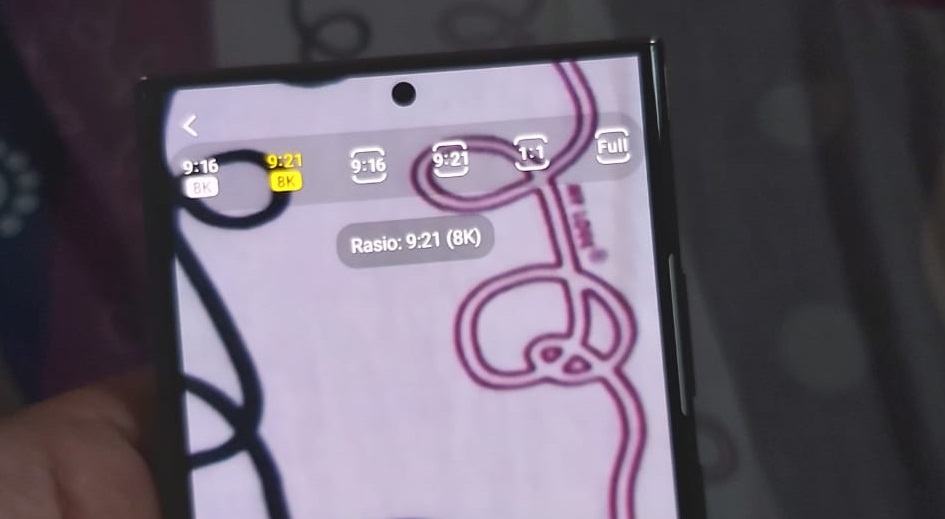Video 8K Galaxy Note20