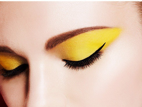 Yellow Eyeshadow