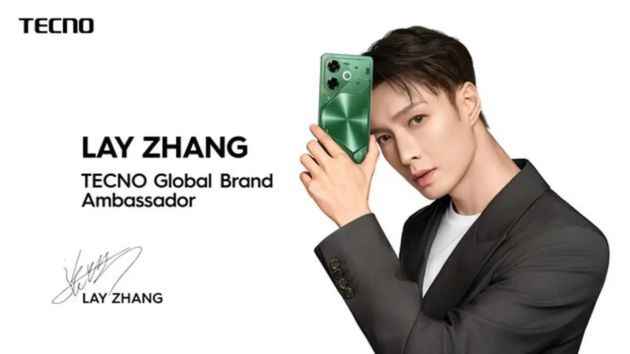Lay Exo Jadi Global Brand Ambassador Tecno