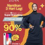 Zoya Hadirkan Koleksi Fearless Selection Di Super Brand Day Shopee