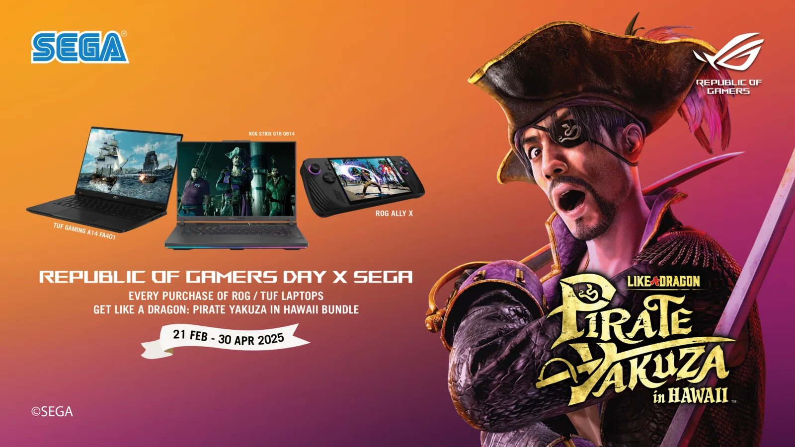 Asus Rog X Sega