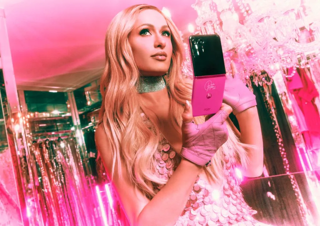 Motorola Razr Plus 2024 Paris Hilton