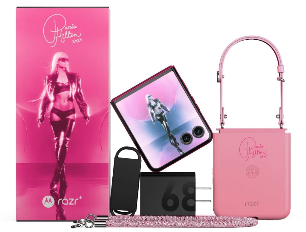 Motorola Razr Plus 2024 Paris Hilton